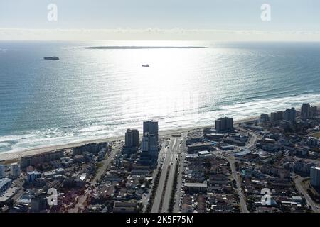 Bloubergstrand, Westkap, Südafrika. Stockfoto