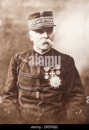 General PAUL PAU (1848-1932) - Illustration des französischen Fotografen Henri MANUEL (1874-1947) Stockfoto