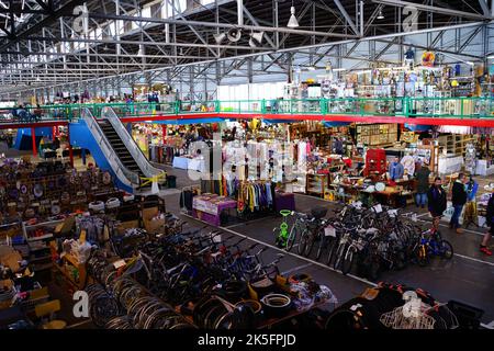 Second-Hand-Markt in Adelaide, Südaustralien Stockfoto