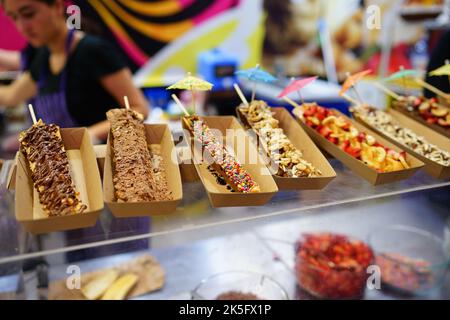 Waffeleisen im Adelaide Showground, Südaustralien Stockfoto