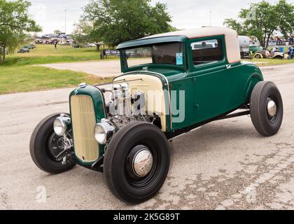 AUSTIN, TX/USA - 17. April 2015: Ein Ford-Auto von 1931, Lonestar Round Up Car Show. Stockfoto