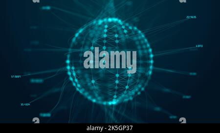 Coronavirus-Tracking, konzeptionelle Illustration. Stockfoto