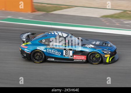 1. Oktober 2022: Mercedes AMG GT beim Festival of Speed, Festival de Velocidad, auf dem Circuit of Catalonia in Barcelona, Montmelo, Spanien Stockfoto