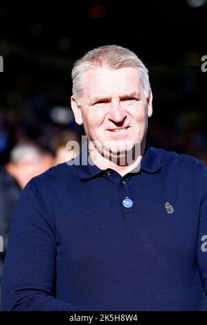 Norwich, Großbritannien. 08. Oktober 2022. Norwich City Manager Dean Smith beim Sky Bet Championship-Spiel zwischen Norwich City und Preston North End in der Carrow Road am 8. 2022. Oktober in Norwich, England. (Foto von Mick Kearns/phcimages.com) Credit: PHC Images/Alamy Live News Stockfoto