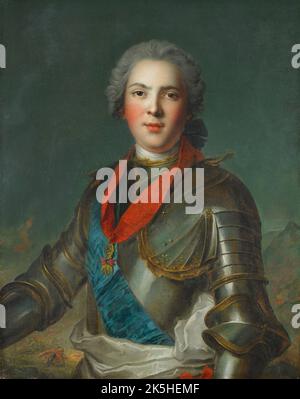 Louis, Dauphin von Frankreich (Louis Ferdinand; 1729 – 1765) ältester und einziger überlebender Sohn von König Ludwig XV. Von Frankreich und seiner Frau, Königin Marie Leszczyńska. Stockfoto