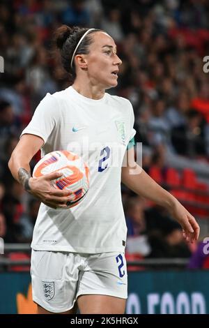 Wembley, London, Großbritannien. 8. Okt 2022. Wembley, London, Großbritannien. 8. Okt 2022. Lucy Bronze von England während der Women's International Friendly Between England gegen USA, Wembley October (Karl W Newton/SPP) Quelle: SPP Sport Press Foto. /Alamy Live News Stockfoto