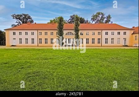 Schloss Paretz, Ketzin, Brandenburg, Deutschland Stockfoto