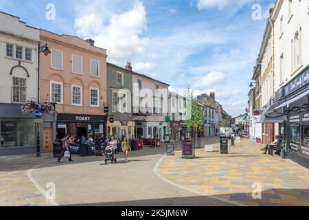 Braintree High Street, Braintree, Essex, England, Großbritannien Stockfoto