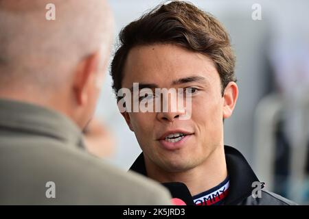 DE VRIES Nyck (NED), Reservefahrer des Mercedes AMG F1 Teams, Portrait während des Formel 1 Honda Grand Prix von Japan 2022, 18. Lauf der FIA Formel 1 Weltmeisterschaft 2022 vom 7. Bis 9. Oktober 2022 auf der Suzuka International Racing Course, in Suzuka, Präfektur Mie, Japan – Foto DPPI Stockfoto