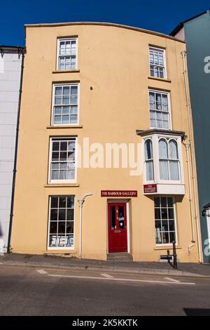 Architektur & Aussicht auf Tenby, in West Wales Stockfoto