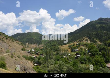 Arsiyan Hochland der Provinz Artvin der Türkei Stockfoto