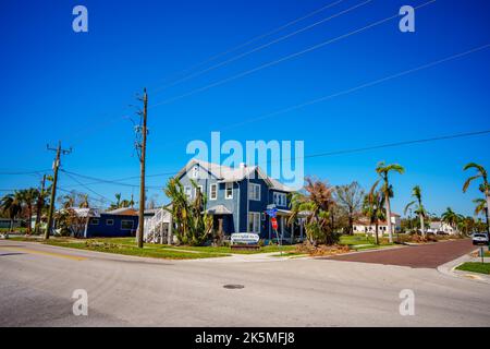 Punta Gorda, FL, USA - 8. Oktober 2022: Foto der Anwaltskanzlei Mizell und Mays Stockfoto