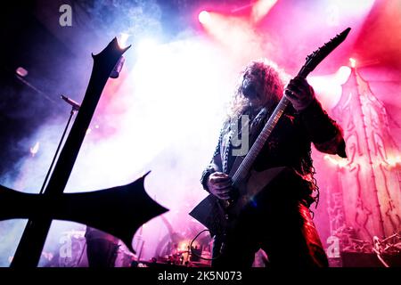 Oslo, Norwegen. 06., Oktober 2022. Die schwedische Black Metal Band Watain spielt ein Live-Konzert im Rockefeller in Oslo. (Foto: Gonzales Photo - Terje Dokken). Stockfoto