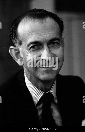 Jose Alfredo Martinez de Hoz, argentinischer Ökonom und Wirtschaftsminister, Proceso de Reorganisacion Nacional (1976-1980) Stockfoto