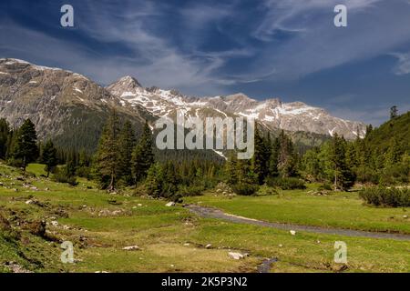 Lech am Arlberg, Vorarlberg, Österreich Stockfoto