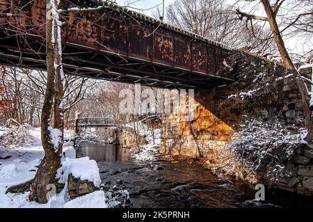 Landschaftlich Reizvolle Rhode Island Stockfoto