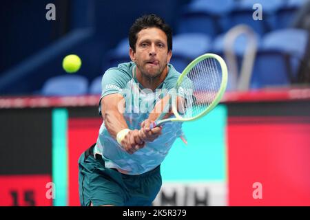 Tokio, Japan. 9. Oktober 2022. Marcelo Melo Tennis : Rakuten Japan Open Tennis Championships 2022 Men's Doubles Final im Ariake Colosseum in Tokio, Japan . Quelle: AFLO SPORT/Alamy Live News Stockfoto