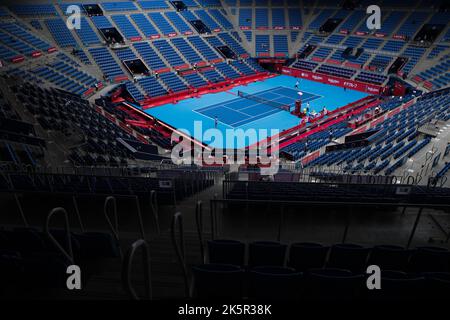 Tokio, Japan. 9. Oktober 2022. Allgemeine Ansicht Tennis : Rakuten Japan Open Tennis Championships 2022 im Ariake Colosseum in Tokio, Japan . Quelle: AFLO SPORT/Alamy Live News Stockfoto