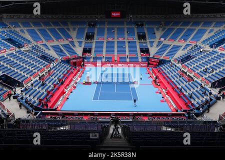 Tokio, Japan. 9. Oktober 2022. Allgemeine Ansicht Tennis : Rakuten Japan Open Tennis Championships 2022 im Ariake Colosseum in Tokio, Japan . Quelle: AFLO SPORT/Alamy Live News Stockfoto