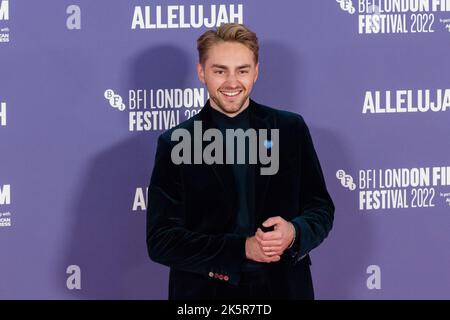 London, Großbritannien. 09.. Oktober 2022. Ross Tomlinson nimmt an der europäischen Premiere von „Allelujah“ in der Royal Festival Hall während des BFI London Film Festival 66. Teil. Quelle: Wiktor Szymanowicz/Alamy Live News Stockfoto