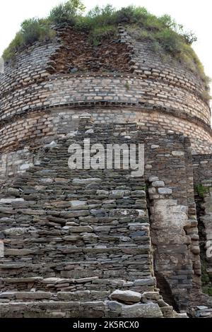 Amluk Dara Buddhist Stupa befindet sich im Swat-Tal von Pakistan Stockfoto