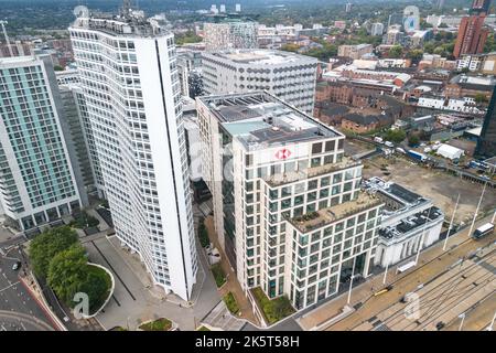 Centenary Square, Birmingham - September 29. 2022 - der Hauptsitz von HSBC UK am Centenary Square in Birmingham. Bild: Scott CM / Alamy Live New Stockfoto