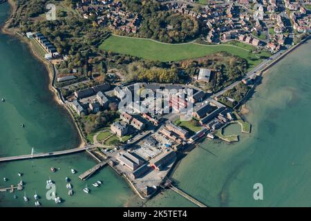 Priddy's Hard, ein ehemaliges Royal Ordnance Depot, Gosport, Hampshire, 2020. Stockfoto