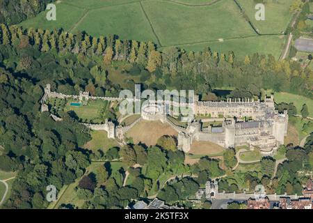 Arundel Castle, Arundel, West Sussex, 2016. Stockfoto