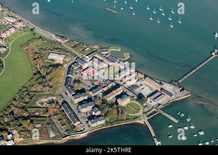 Priddy's Hard, ein ehemaliges Royal Ordnance Depot, Gosport, Hampshire, 2020. Stockfoto