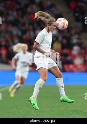 LONDON ENGLAND - OKTOBER 07: Rachel Daly (Houston Dash) von England Women während des Freundschaftsspiel von Women's International zwischen England Women gegen U Stockfoto