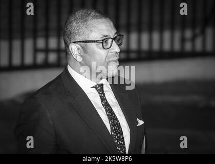 James Cleverly, MP Braintree, Außenminister, Politiker der Konservativen Partei, Downing Street Stockfoto