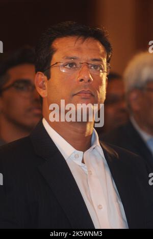 Dhaka, Bangladesch - 11. Dezember 2015: Sajeeb Wazed Joy ist der einzige Sohn des Premierministers von Bangladesch, Sheikh Hasina. Er dient als Berater der Gov Stockfoto