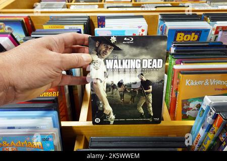 DVD: The Walking Dead Stockfoto