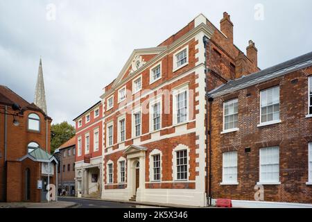 Georgianisches Stadthaus, Fairfax House in Castlegate, York Stockfoto