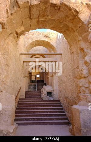 Herodion, Israel - 8. Oktober 2022 : Herodion Nationalpark. Stockfoto