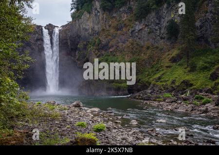 Snoqualmie Falls, Washington State, USA Stockfoto