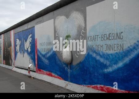 Berlin, Deutschland 29. Juni 2022, The East Side Gallery in Berlin Stockfoto