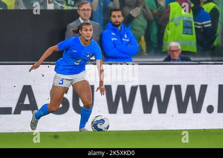 Genua, Italien. 10. Oktober 2022. Federica Cafferata (Italien) während der Frauen Italien gegen Brasilien, Freundschaftsspiel in Genua, Italien, Oktober 10 2022 Quelle: Independent Photo Agency/Alamy Live News Stockfoto