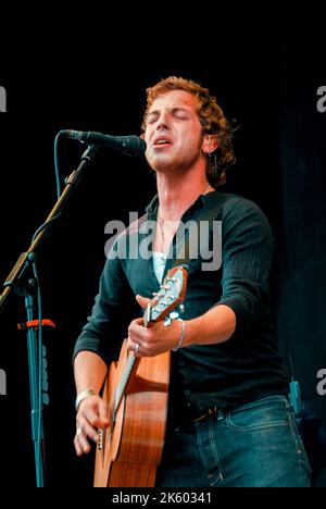 James Morrison, V2007, Hylands Park, Chelmsford, Essex, Großbritannien - 19. August 2007 Stockfoto