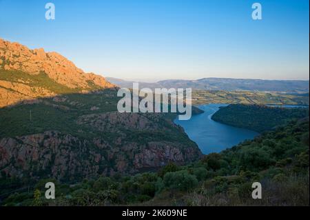 Coghinas River, Santa Maria Coghinas, Sardinien, Italien, Europa Stockfoto