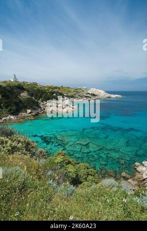 Cala Spinosa, Capo Testa, Santa Teresa di Gallura, Sardinien, Italien, Europa Stockfoto