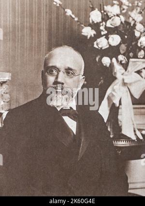 Eleftherios Venizelos 1864 – 1936 - Illustration des französischen Fotografen Henri MANUEL (1874-1947) Stockfoto