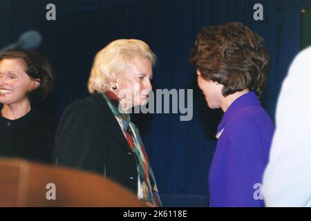 Büro des Sekretärs - Sekretärin Elaine Chao Begrüßungszeremonie Stockfoto