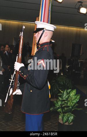 Büro des Sekretärs - Sekretärin Elaine Chao Begrüßungszeremonie Stockfoto