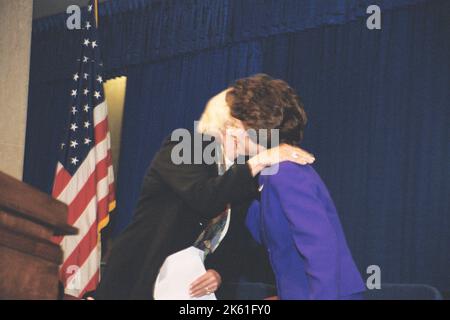 Büro des Sekretärs - Sekretärin Elaine Chao Begrüßungszeremonie Stockfoto