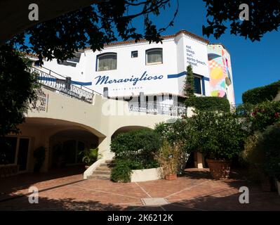 Meraviglioso, Porto Cervo, Costa Smeralda, Arzachena, Sardinien, Italien. Stockfoto