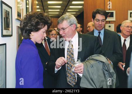 Büro des Sekretärs - Sekretärin Elaine Chao Begrüßungszeremonie Stockfoto