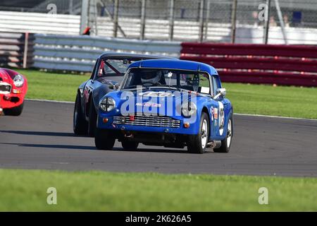 Simon Watling, Shaun Haddrell, Turner MK1, Adams & Page Swinging Sixties Group 2, aufgeteilt in fünf Klassen, ein 40-minütiges Rennen mit einer obligatorischen Boxengasse Stockfoto