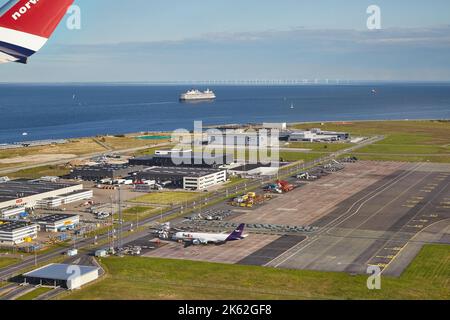 Flughafen Oslo Stockfoto