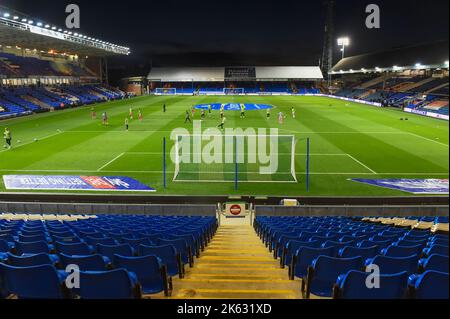 Peterborough, Großbritannien. 11.. Oktober 2022. Allgemeiner Blick in das Stadion während des Spiels der Sky Bet League 1 zwischen Peterborough und Forest Green Rovers auf der London Road, Peterborough, am Dienstag, dem 11.. Oktober 2022. (Kredit: Kevin Hodgson | MI News) Kredit: MI Nachrichten & Sport /Alamy Live News Stockfoto